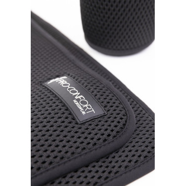 Conjunto de 2 subbandagens em malha 3D veludo ProConfort Pilmo Preto