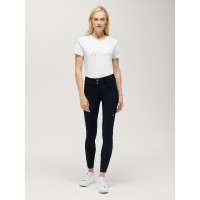 Calças Tommy Hilfiger Equestrian Lea full grip Céu do deserto Azul