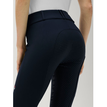 Calças Tommy Hilfiger Equestrian Lea full grip Céu do deserto Azul Calças Tommy Hilfiger Equestrian Lea full grip Céu do deserto Azul