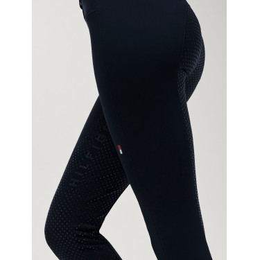 Calças Tommy Hilfiger Equestrian Lea full grip Céu do deserto Azul Calças Tommy Hilfiger Equestrian Lea full grip Céu do deserto Azul