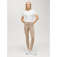 Calças Tommy Hilfiger Equestrian Lea full grip Bege