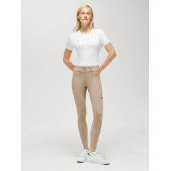 Calças Tommy Hilfiger Equestrian Lea full grip Bege