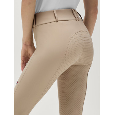 Calças Tommy Hilfiger Equestrian Lea full grip Bege