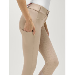 Calças Tommy Hilfiger Equestrian Lea full grip Bege