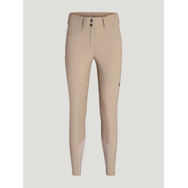 Calças Tommy Hilfiger Equestrian Lea full grip Bege