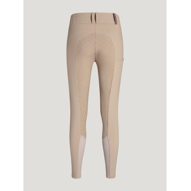 Calças Tommy Hilfiger Equestrian Lea full grip Bege
