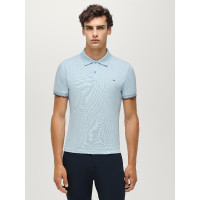 Pólo de mangas curtas Davis Tommy Hilfiger Equestrian homem Azul suave