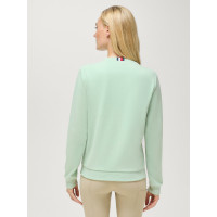 Camisola com gola redonda Belair com strass Tommy Hilfiger Equestrian mulher Hortelã Belair Camisola com gola redonda Belair com strass Tommy Hilfiger Equestrian mulher Hortelã Belair