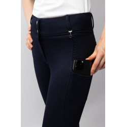 Calça Térmica com Assento Total Mira Feminina Horze Cinza fumê Cinzento Calça Térmica com Assento Total Mira Feminina Horze Cinza fumê Cinzento