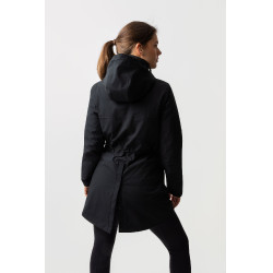 Parka acolchoada 3 em 1 Horze Isabella feminina Preto