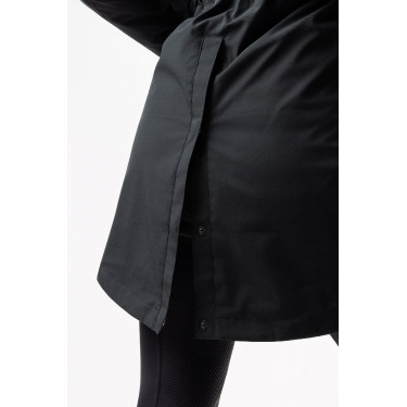 Parka acolchoada 3 em 1 Horze Isabella feminina Preto