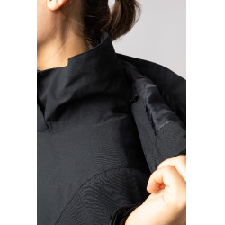 Parka acolchoada 3 em 1 Horze Isabella feminina Preto