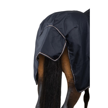 Capa de exterior Glasgow com forro polar e elementos refletores Horze Mirtilo Cinzento