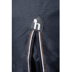 Capa de exterior Glasgow 100 g pônei Horze Mirtilo Cinzento