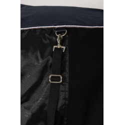 Capa de exterior Glasgow 300 g para pônei Horze Mirtilo Cinzento