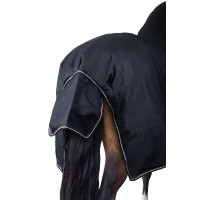 Cobertura de exterior com cobre-pescoço Glasgow 300 g pônei Horze Azul escuro