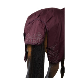 Capa impermeável Horze Newbridge 100g Figue Violeta