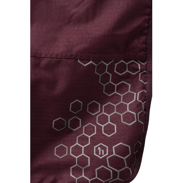 Capa impermeável Horze Newbridge 100g Figue Violeta