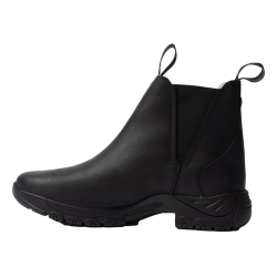 Botas jodhpur Horze Cornwall em couro forradas com lã Preto