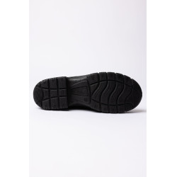 Botas jodhpur Horze Cornwall em couro forradas com lã Preto