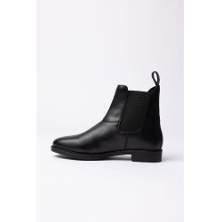 Botas Jodhpur Horze Somerset em couro vegano Preto