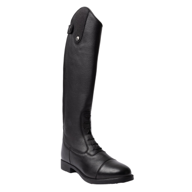 Botas de equitação altas Horze Brighton Young Rider Preto