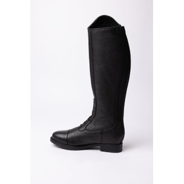 Botas de equitação altas Horze Brighton Young Rider Preto