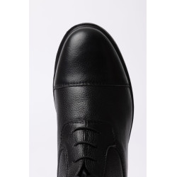 Botas de equitação altas Horze Brighton Young Rider Preto