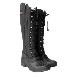 Botas de equitação Horze Thermo Kuusamo Preto