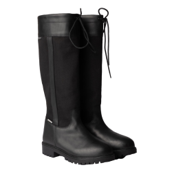 Botas de exterior impermeáveis Horze York de cano alto Preto