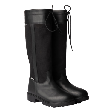 Botas de exterior impermeáveis Horze York de cano alto Preto