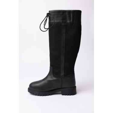 Botas de exterior impermeáveis Horze York de cano alto Preto
