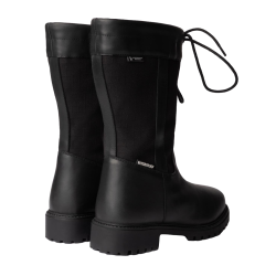 Botas de exterior impermeáveis Horze York de cano médio Preto
