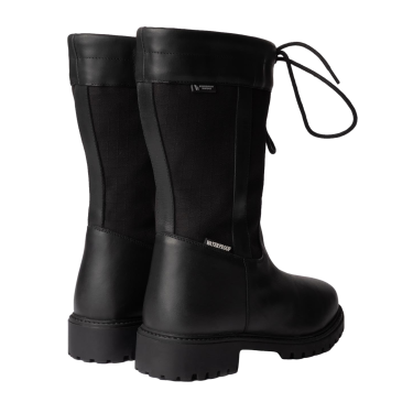 Botas de exterior impermeáveis Horze York de cano médio Preto