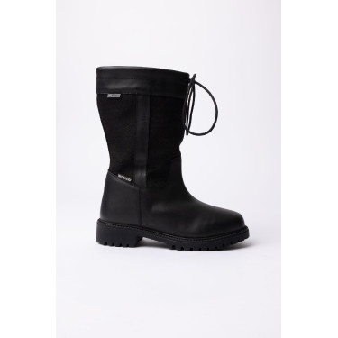 Botas de exterior impermeáveis Horze York de cano médio Preto