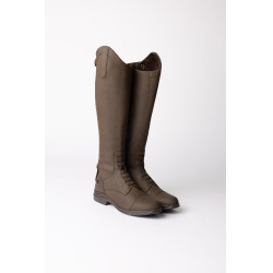 Botas altas Horze em couro vegano Sheffield Castanho