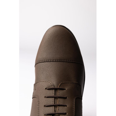 Botas altas Horze em couro vegano Sheffield Castanho