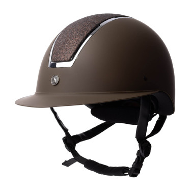 Capacete Horze Aurora Castanho Capacete Horze Aurora Castanho