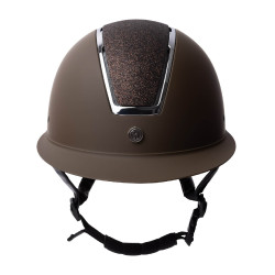 Capacete Horze Aurora Castanho Capacete Horze Aurora Castanho