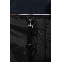 Capa de exterior com pescoço integrado Horze Glasgow 300 g Mirtilo Cinzento