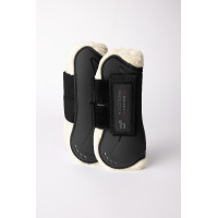 Guettres com pelo sintético Horze Armour Airflow Preto