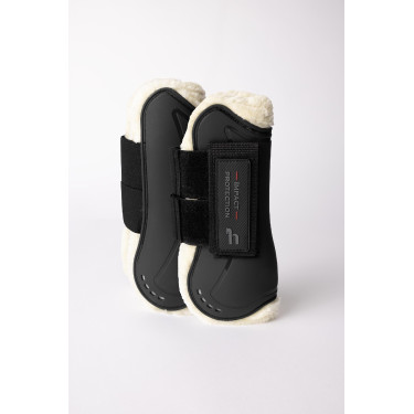 Guettres com pelo sintético Horze Armour Airflow Preto