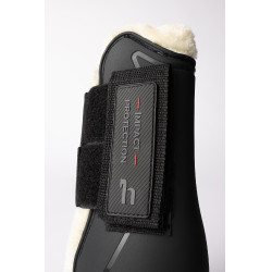 Guettres com pelo sintético Horze Armour Airflow Preto