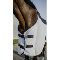 Manta Equithème Flycool Marinho / branco Azul Manta Equithème Flycool Marinho / branco Azul