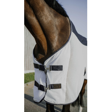 Manta Equithème Flycool Marinho / branco Azul Manta Equithème Flycool Marinho / branco Azul