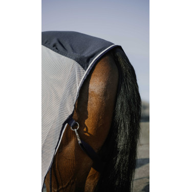 Manta Equithème Flycool Marinho / branco Azul Manta Equithème Flycool Marinho / branco Azul