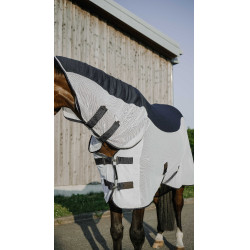 Capa Equithème Flycool Combo Marinho / branco Azul