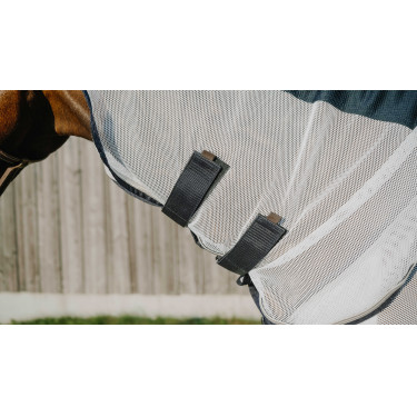 Capa Equithème Flycool Combo Marinho / branco Azul