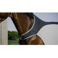 Manta para andador Equithème Flycool Marinho / branco Azul