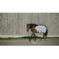 Manta para andador Equithème Flycool Marinho / branco Azul